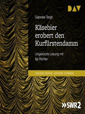 cover image of Käsebier erobert den Kurfürstendamm